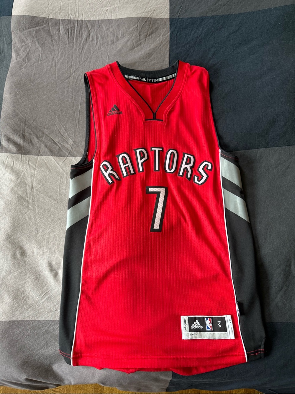 Adidas Toronto Raptors Kyle Lowry Red Basketball Jersey